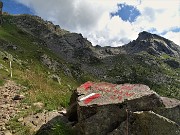 79 Punto di partenza-arrivo del sentiero bollato per il Ponteranica centrale appena disceso